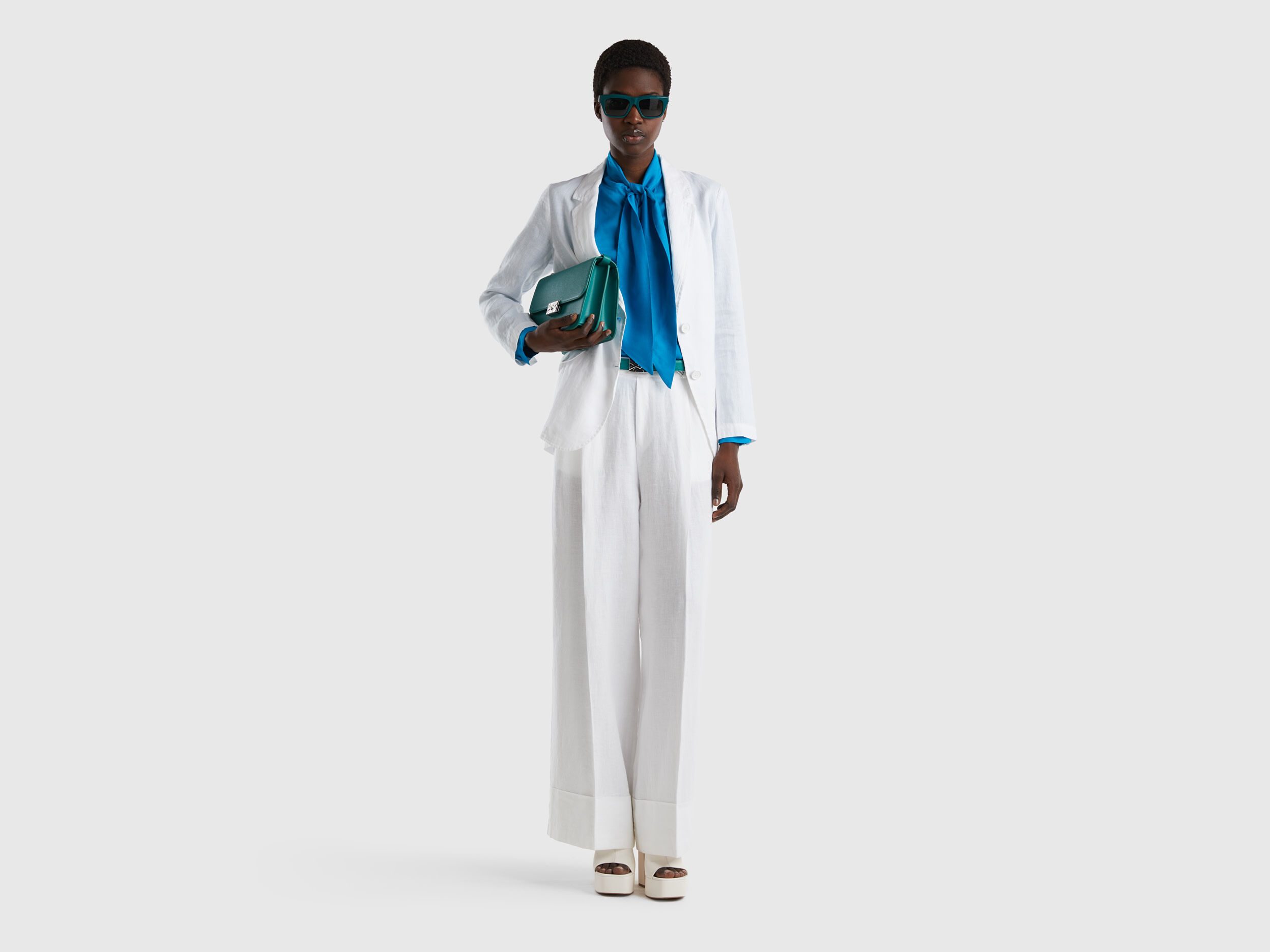 Pantaloni di on sale lino benetton