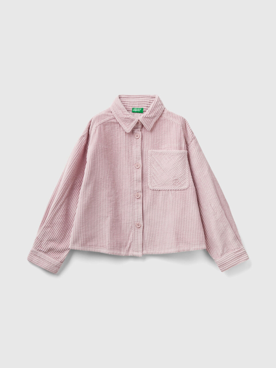 Camicia bianca top bambina benetton