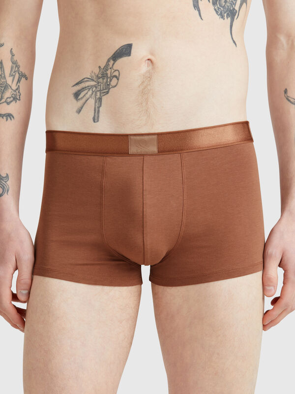 Caleçon en coton mélangé Homme
