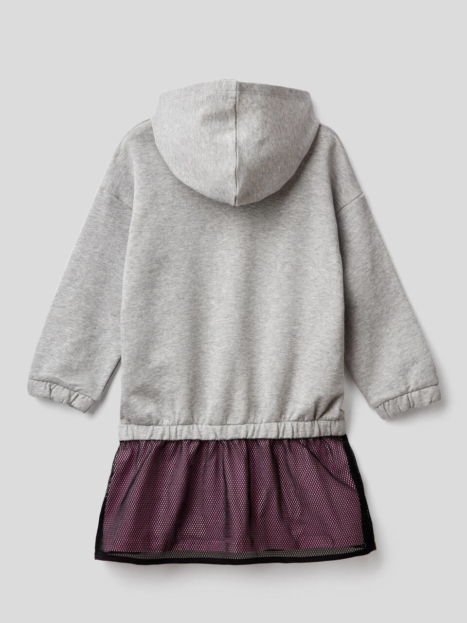 Kleid aus Sweatstoff mit doppellagigem Rock image number 2