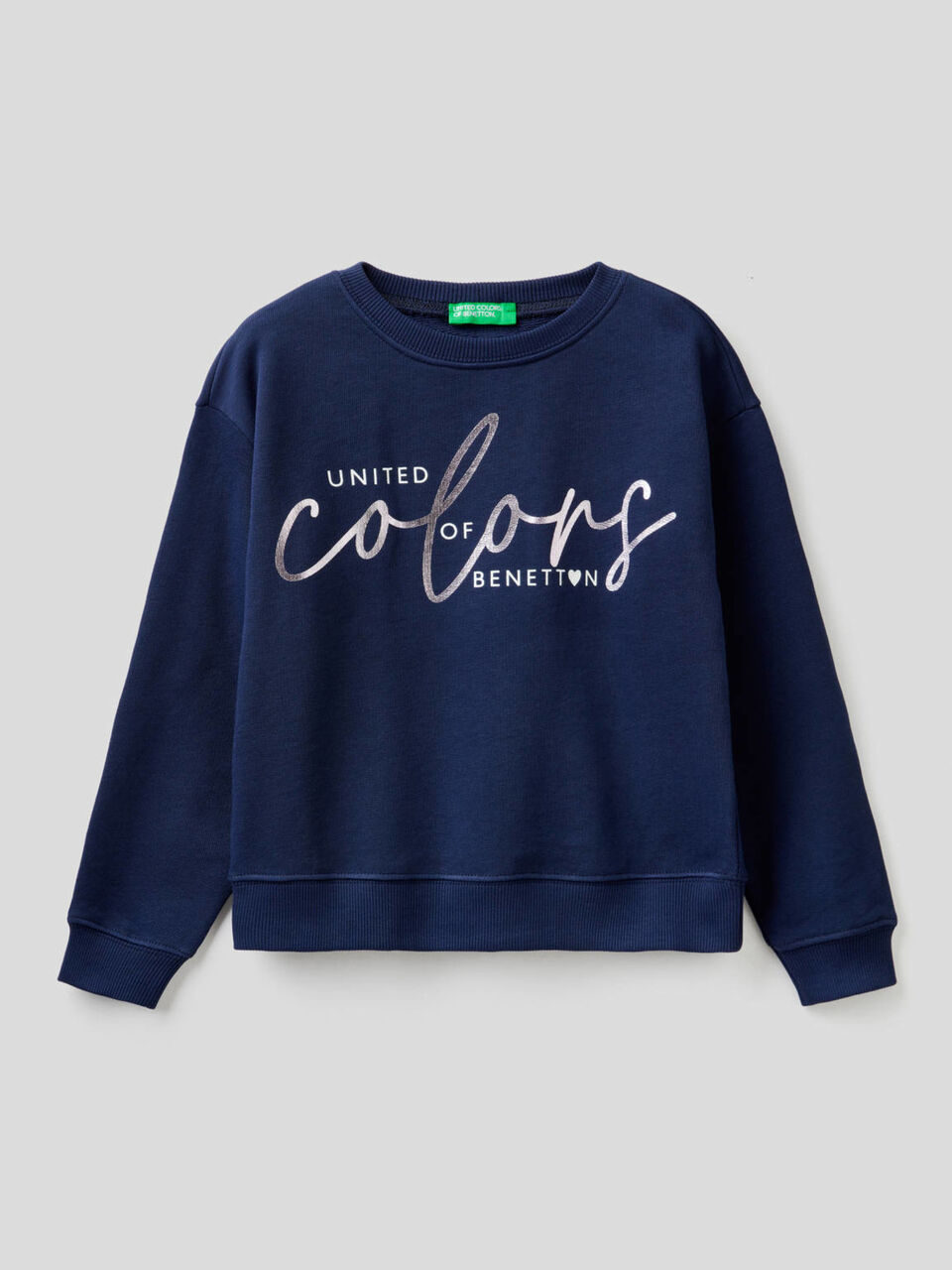 Felpa in 100% cotone con logo image number 1
