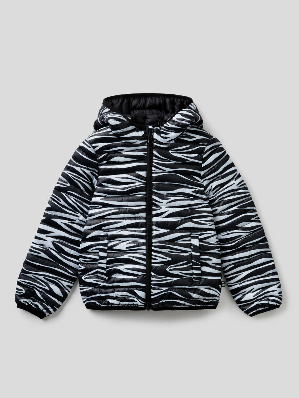 Jacke mit Reißverschluss und Kapuze image number 1