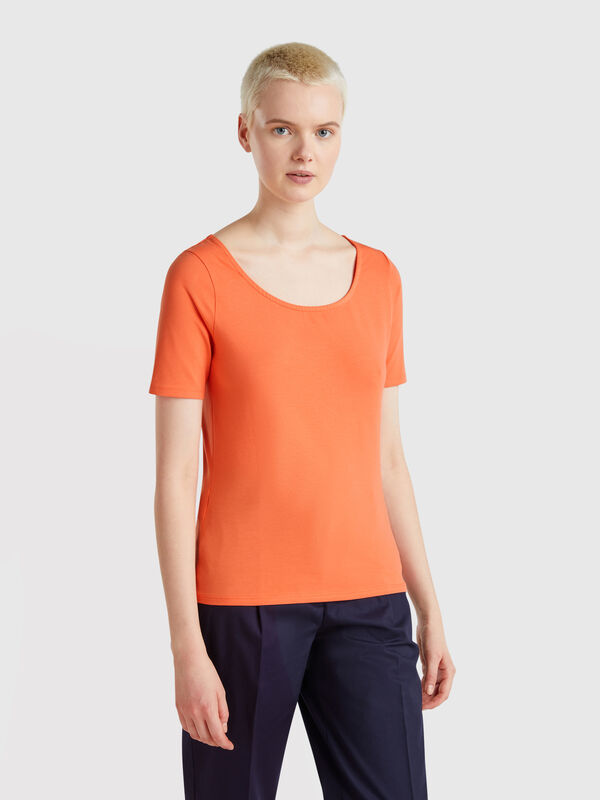 Wendbares Slim-Fit-T-Shirt Damen