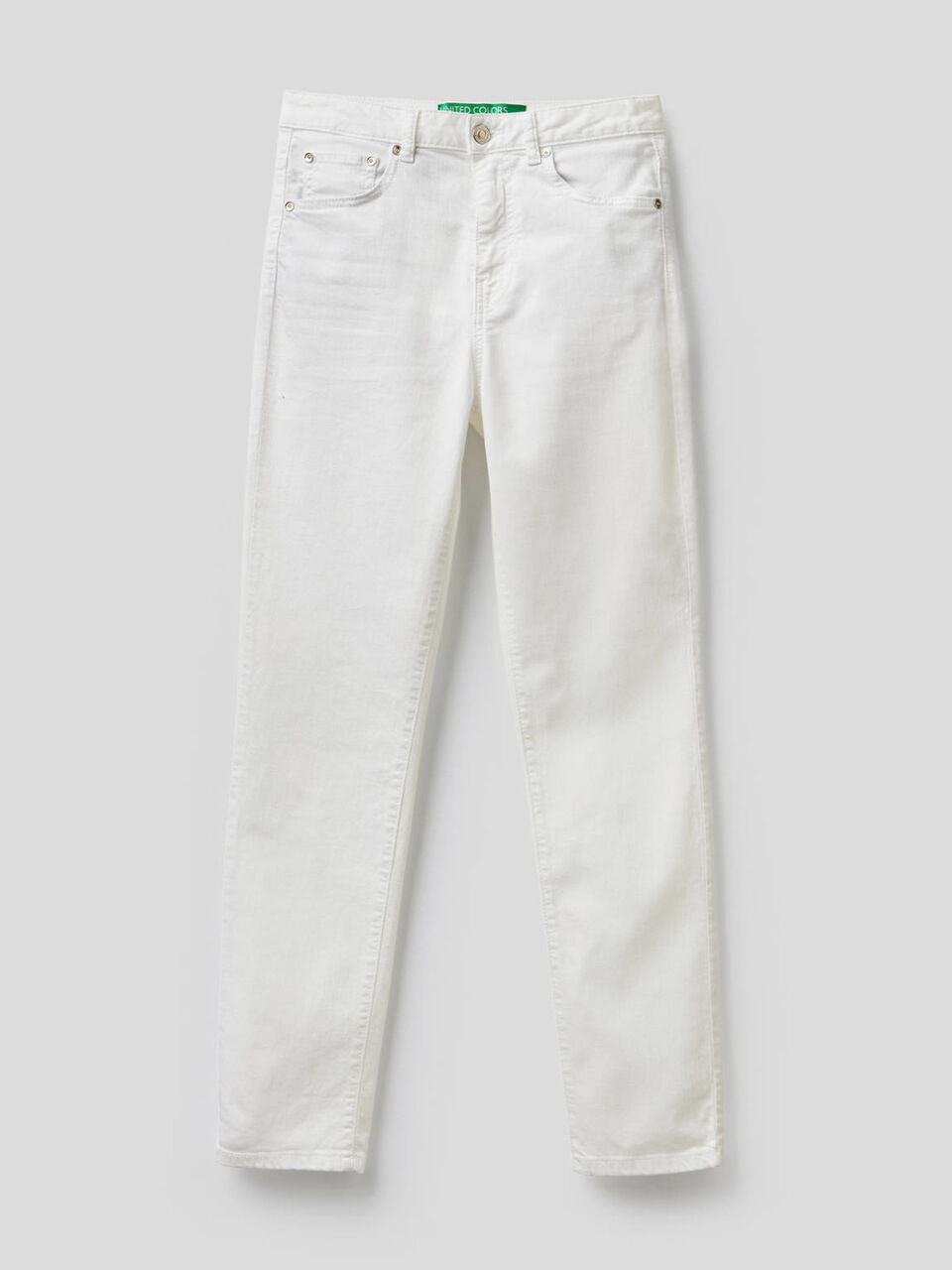 Pantaloni in cotone stretch image number 1