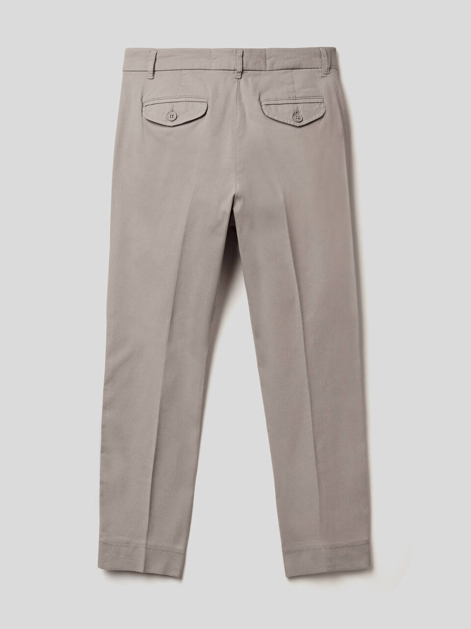 Cropped chinos in stretch cotton image number 2