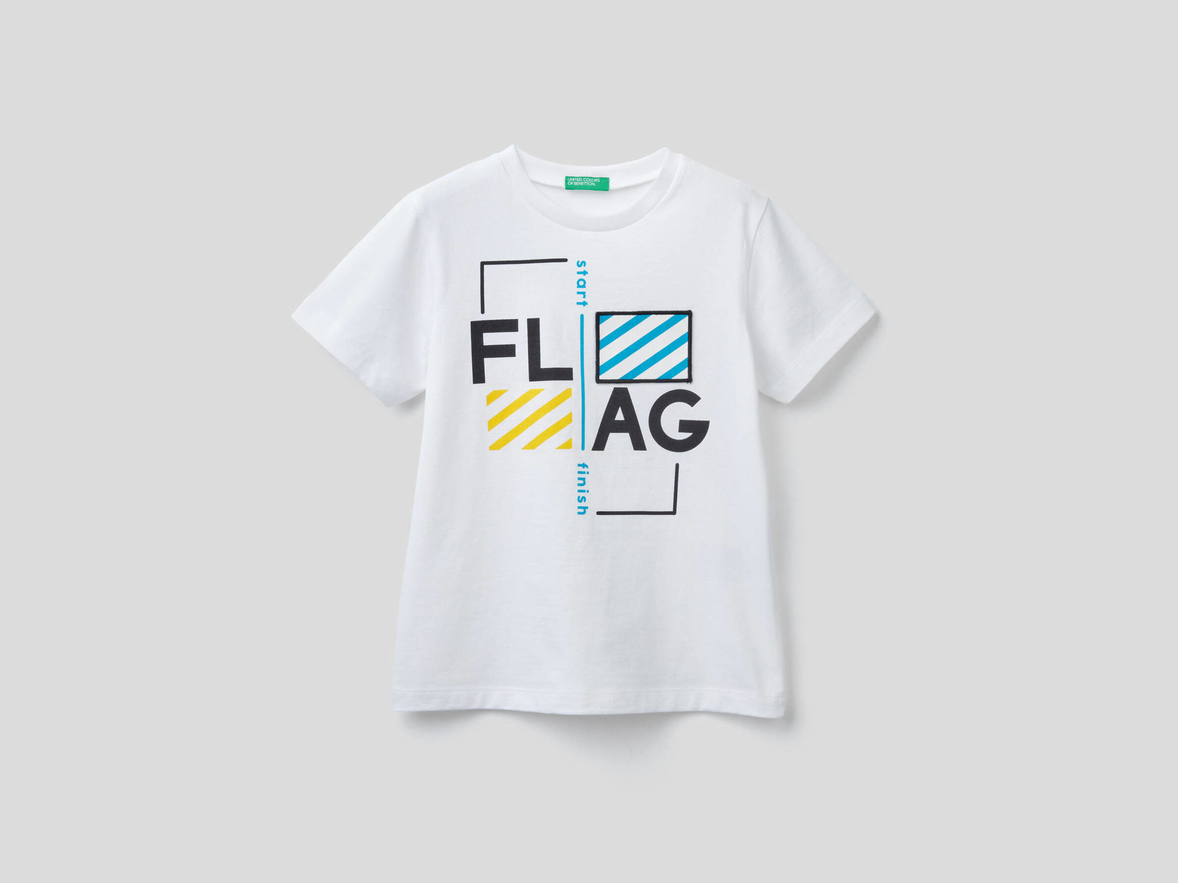 T-Shirt aus Baumwolle mit kurzen Ärmeln image number null