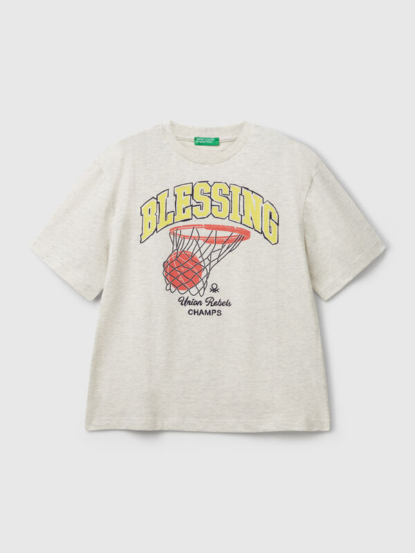 T-shirt manica corta in cotone  Bambino