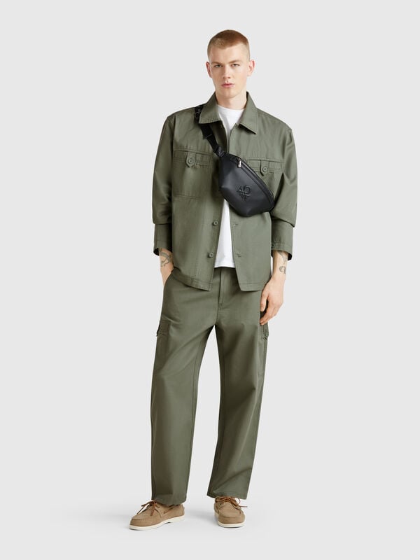 Cargohose aus Leinenmischung Herren