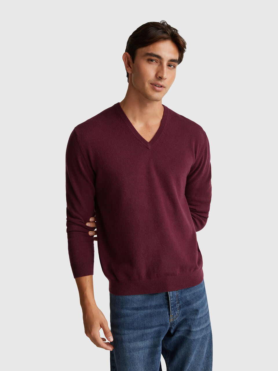 MAGLIA SCOLLO V M/L Uomo image number null