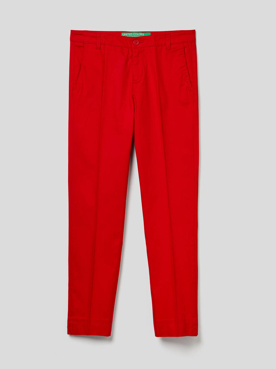 Chino in cotone stretch image number 1