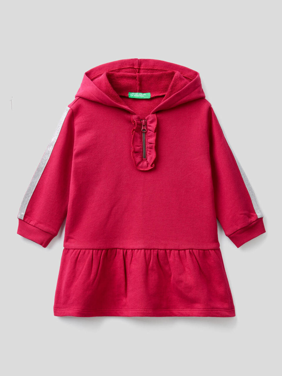 Kleid aus Sweatstoff mit Lurex-Details image number 1