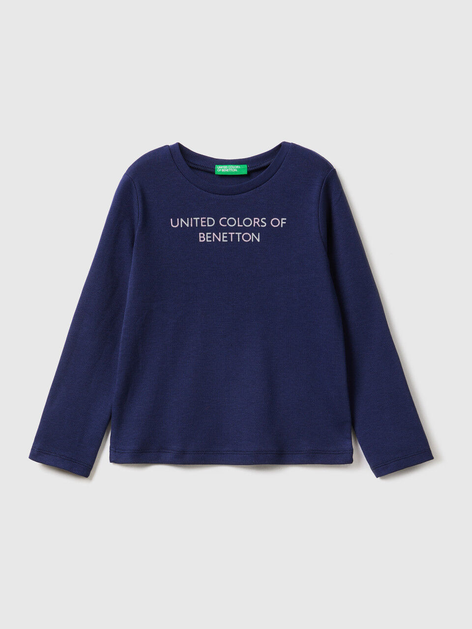 Kid Girls Long Sleeve T shirts Collection 2023 Benetton
