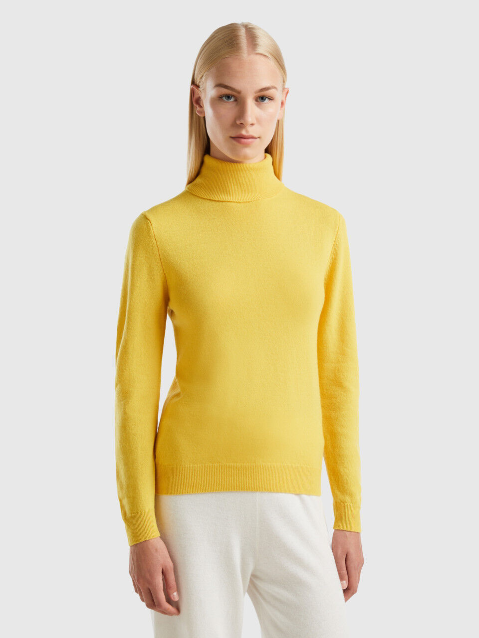 Pulls Col Montant Laine M rinos Femme 2024 Benetton