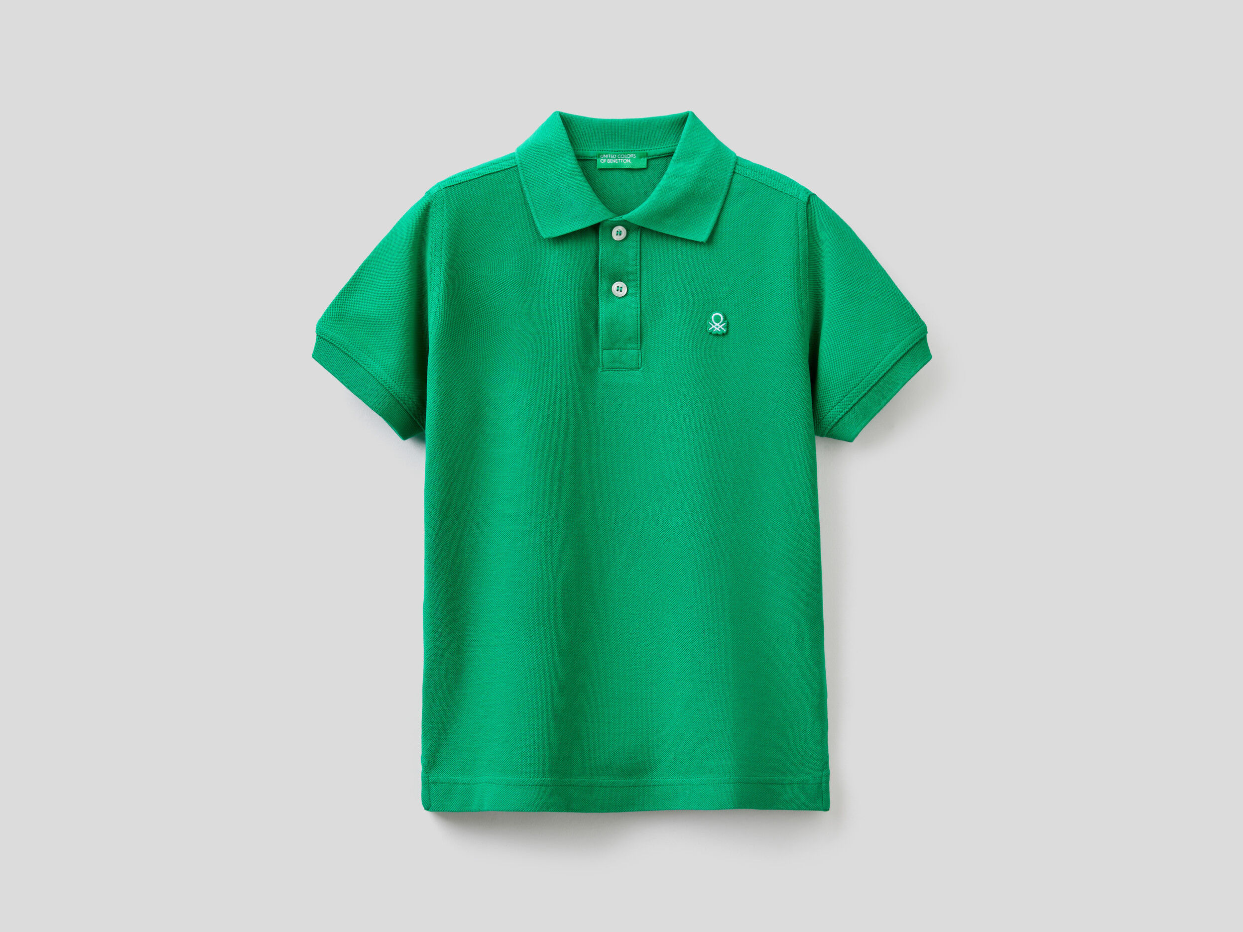 Polo In Cotone Biologico United Colors of Benetton Abbigliamento Top e t-shirt T-shirt Polo 
