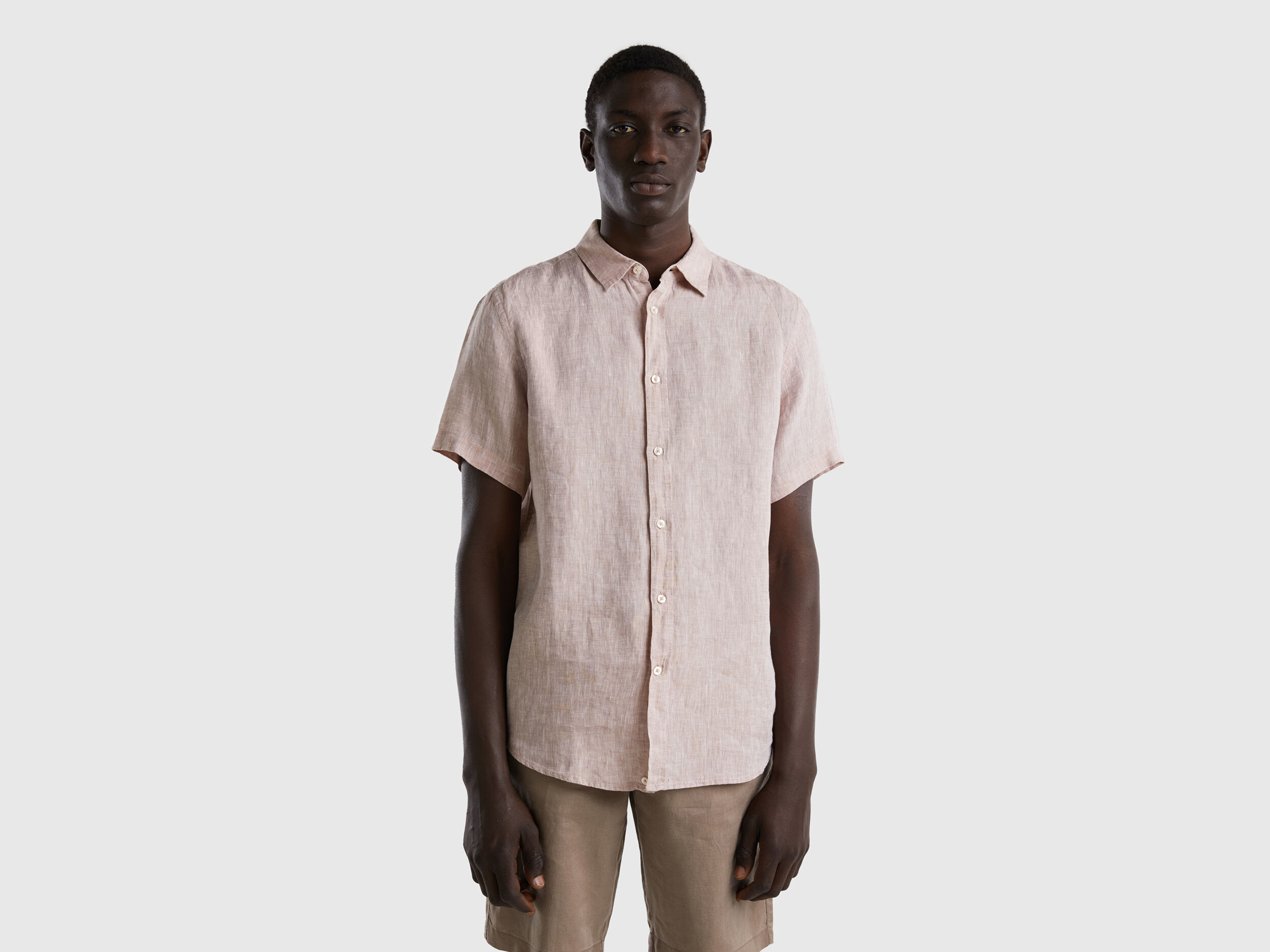 Camicia lino benetton online
