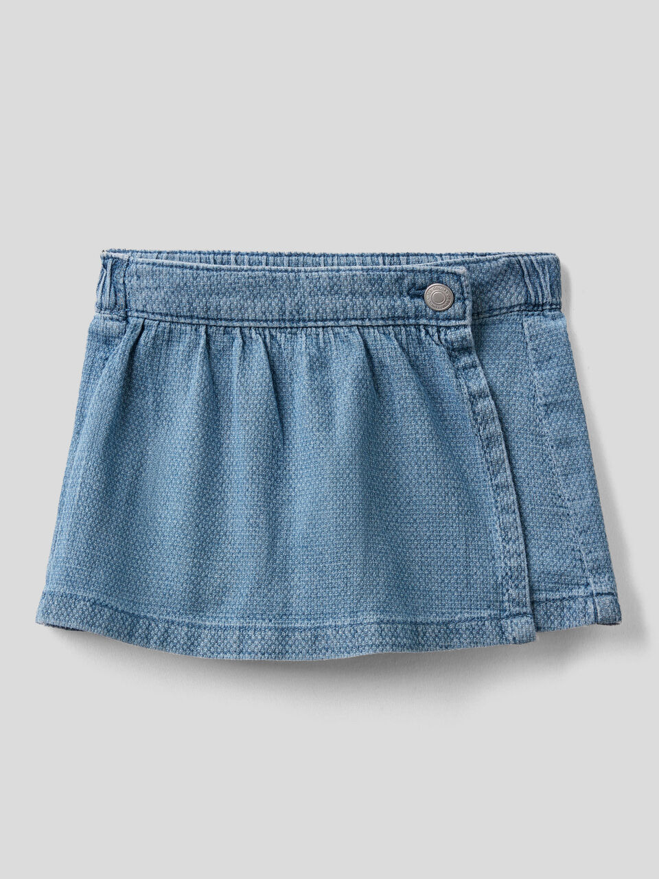 Lightweight denim culottes image number 1