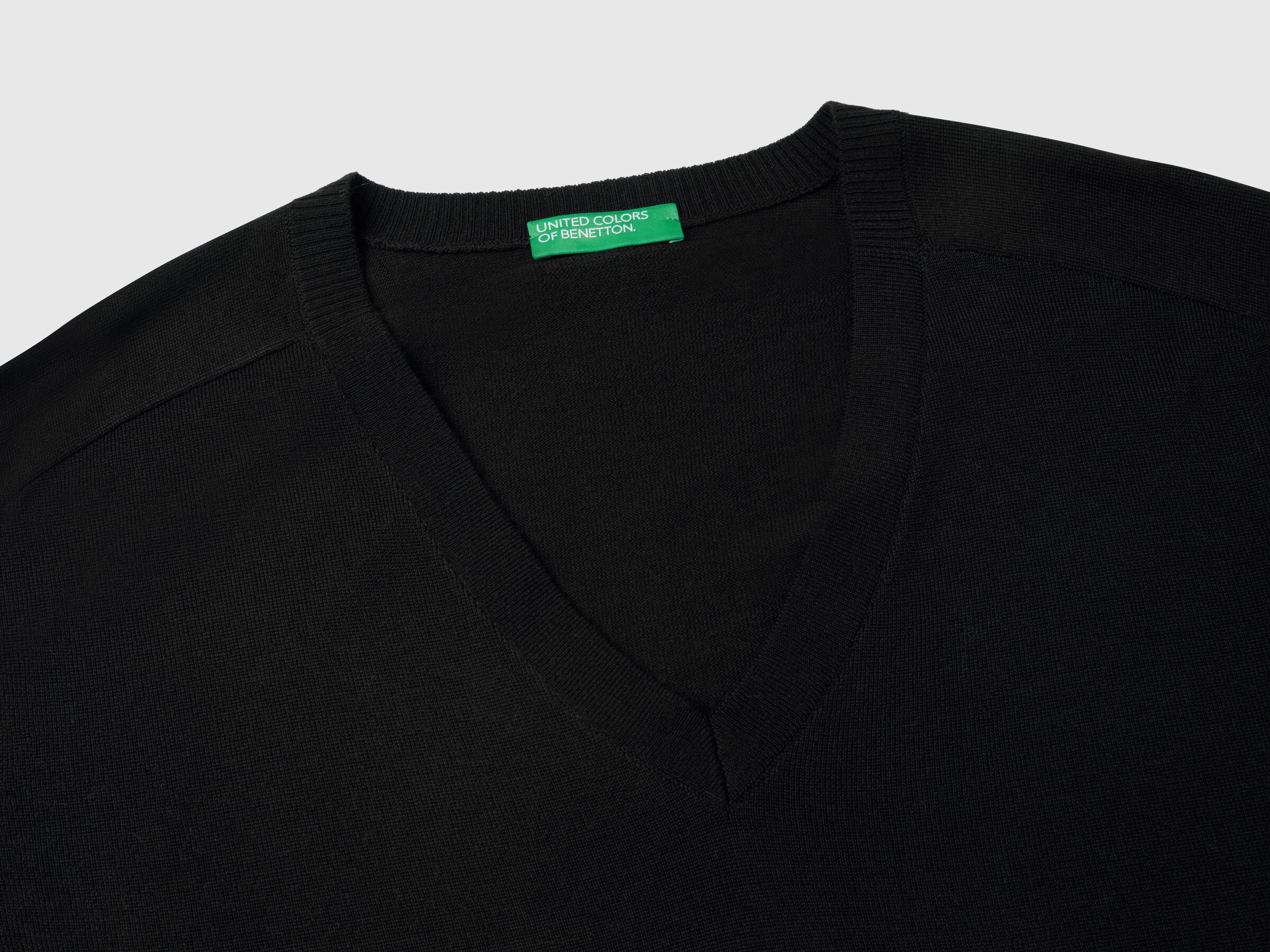 V NECK SWEATER L/S Femme image number 5