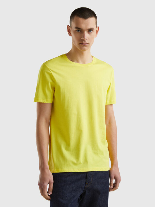 T-shirt gialla Uomo