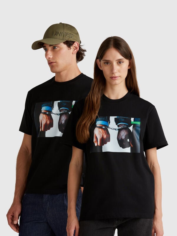 T-shirt avec imprimé photographique Oliviero Toscani