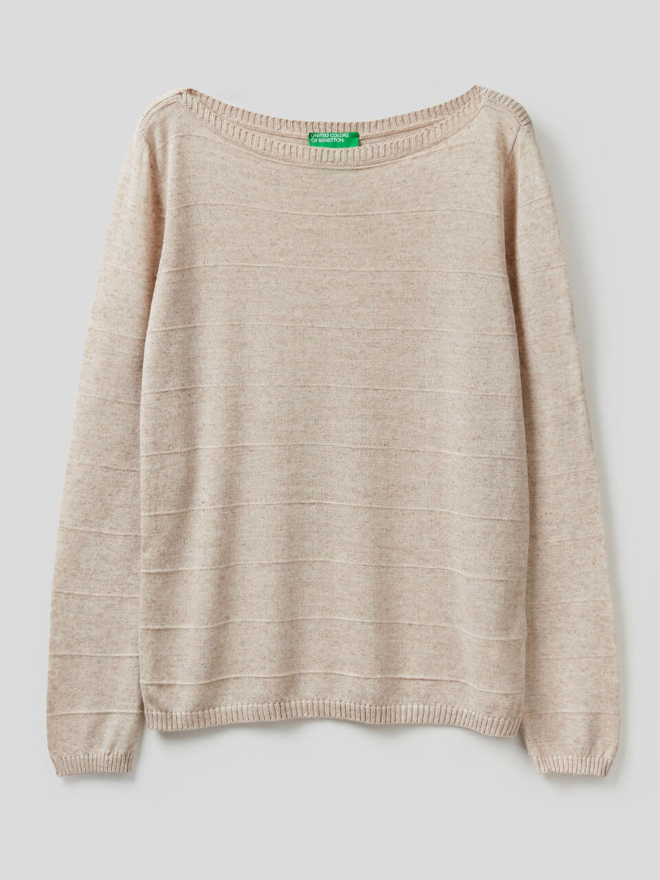 Pull avec encolure bateau image number 1