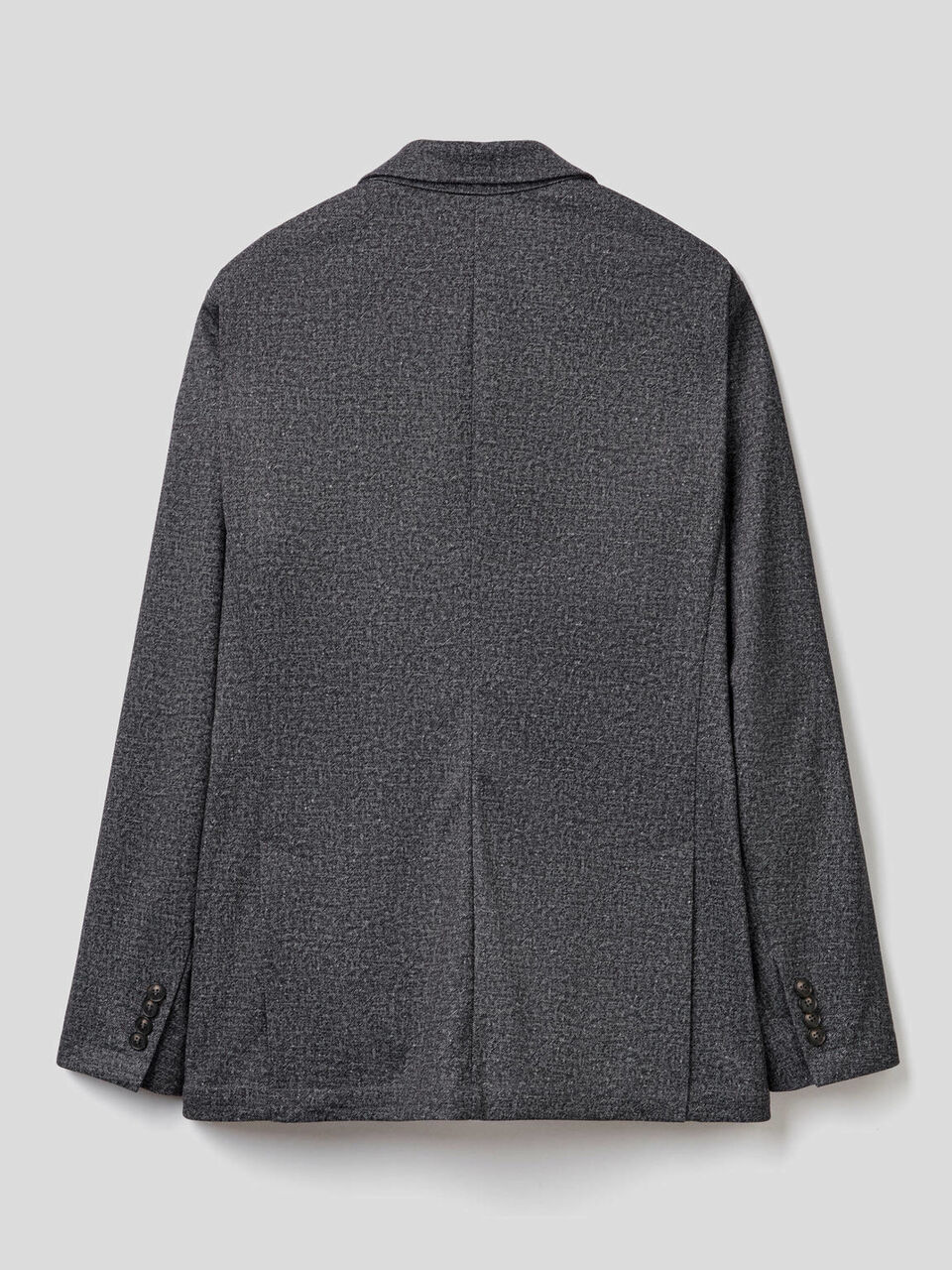 Blazer slim fit effetto mélange image number 2