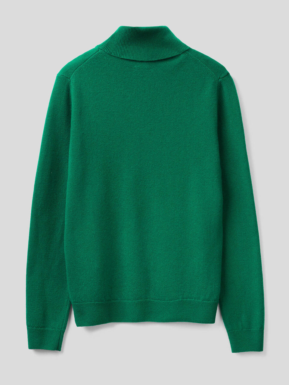 Maglione dolcevita in pura lana vergine image number 2