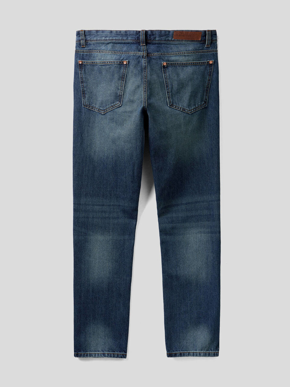 Straight-Leg-Jeans in 100% Baumwolle image number 2