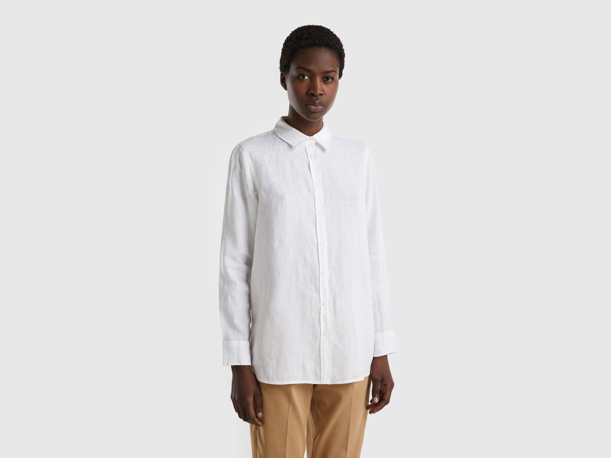 Camicia new arrivals lino benetton