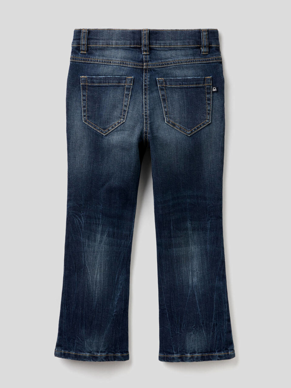 Flared jeans in stretch cotton image number 2