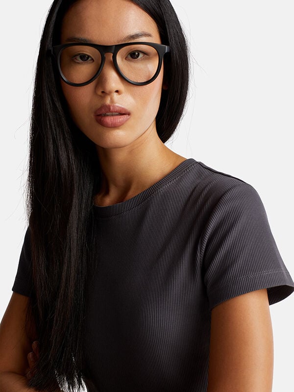 T-shirt coupe slim Femme