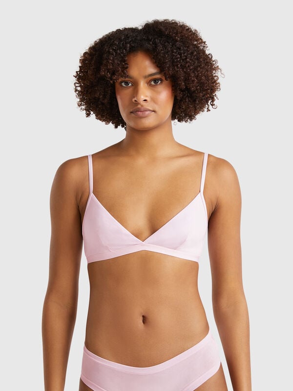 Reggiseno in cotone super stretch Donna