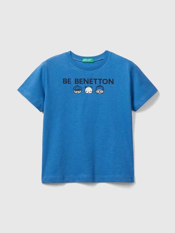 T-shirt en 100 % coton bio à imprimé Garçon