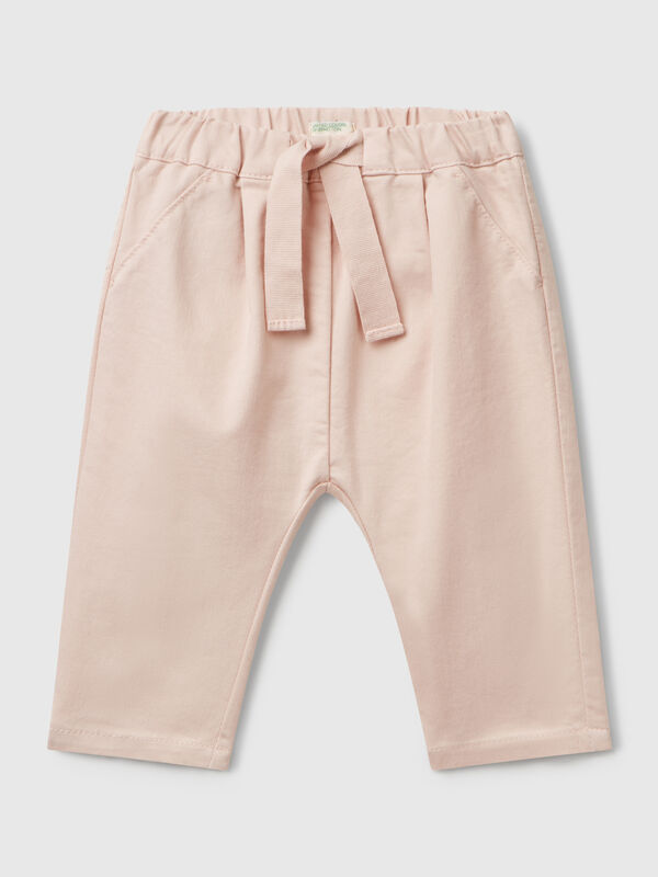 Pantaloni stretch con coulisse Baby