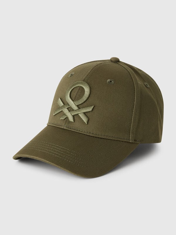 Cappello baseball con logo ricamato Uomo