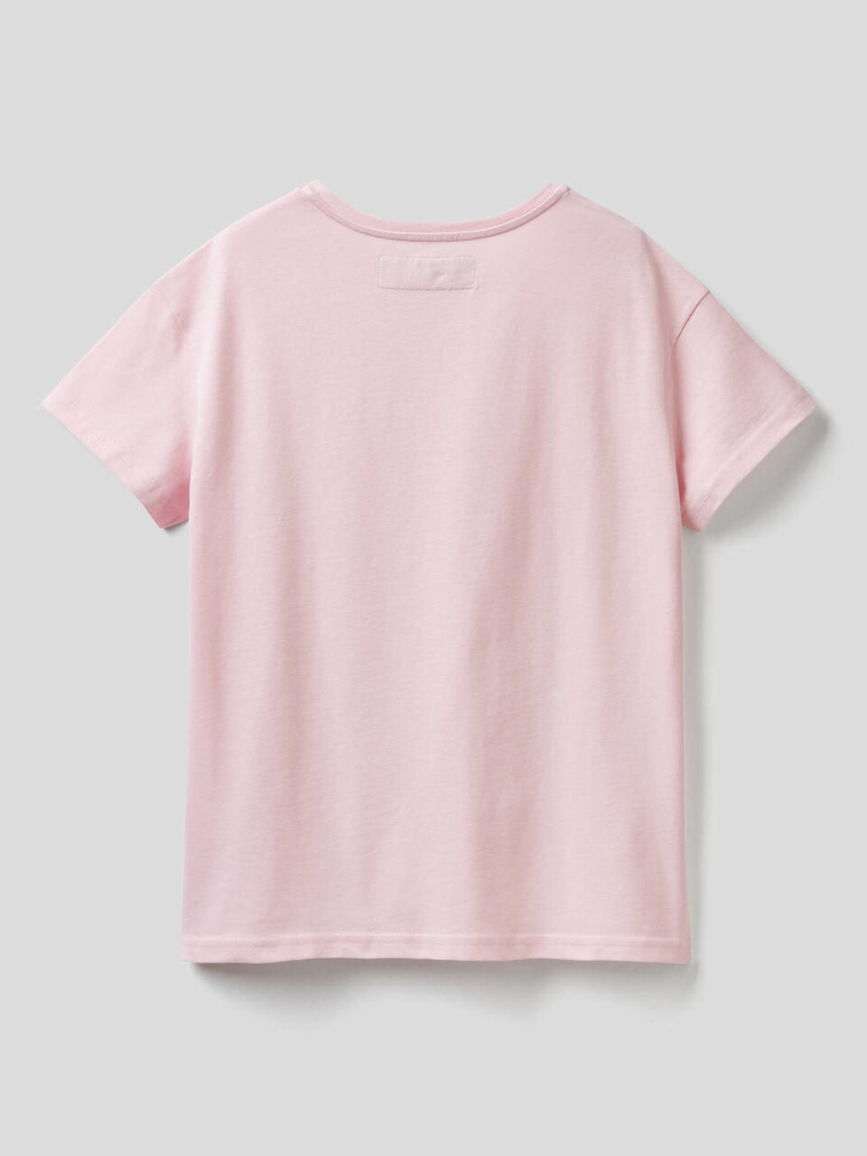 T-shirt 100% cotone bio con stampa logo image number 2