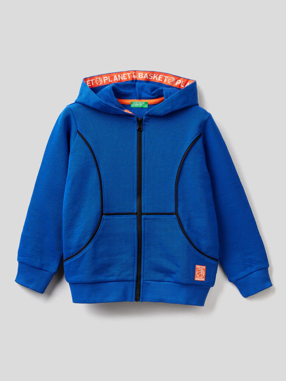 Sweatshirt mit Reißverschluss und Kapuze image number 1