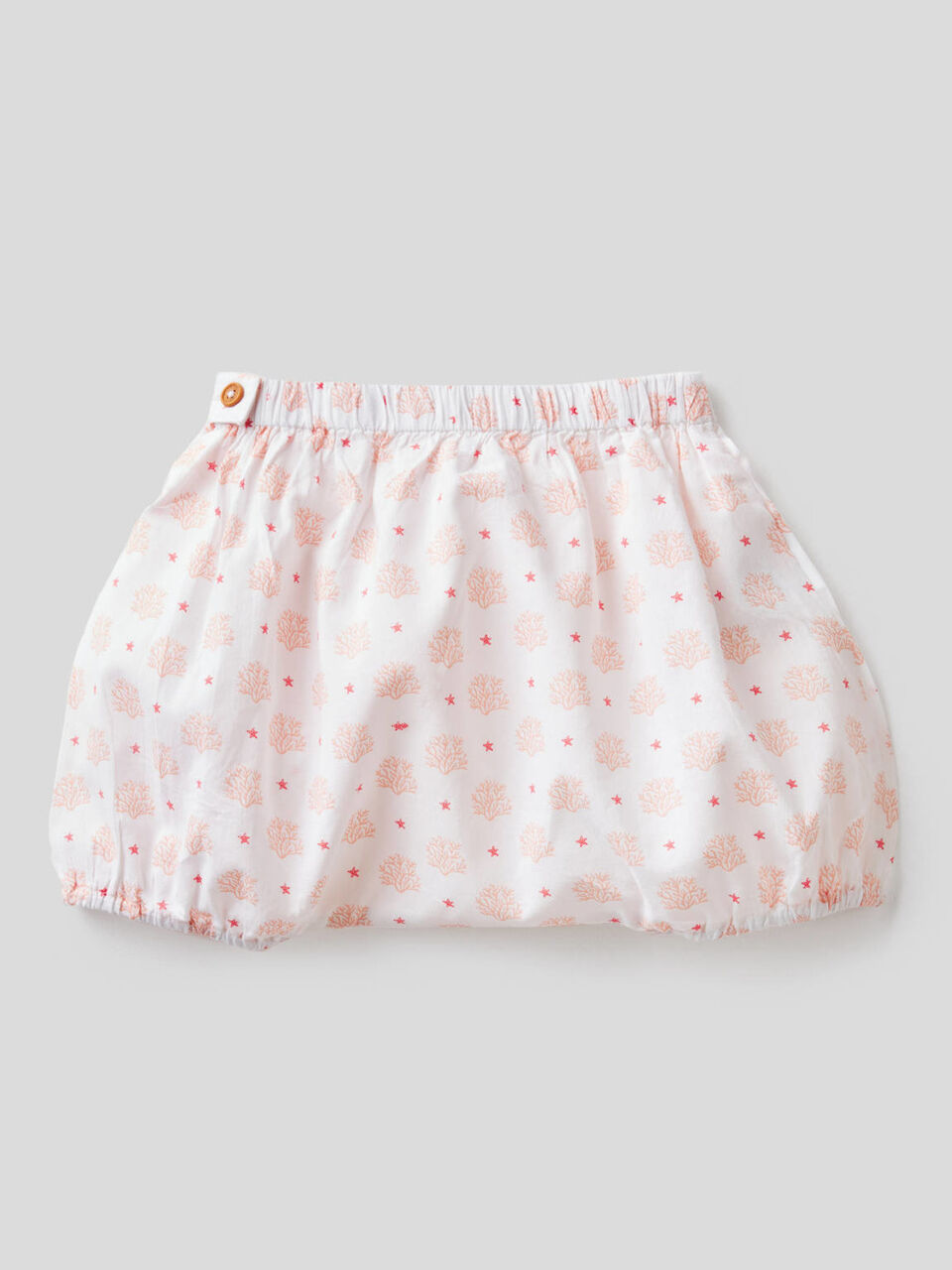 Shorts stampati in 100% cotone image number 2