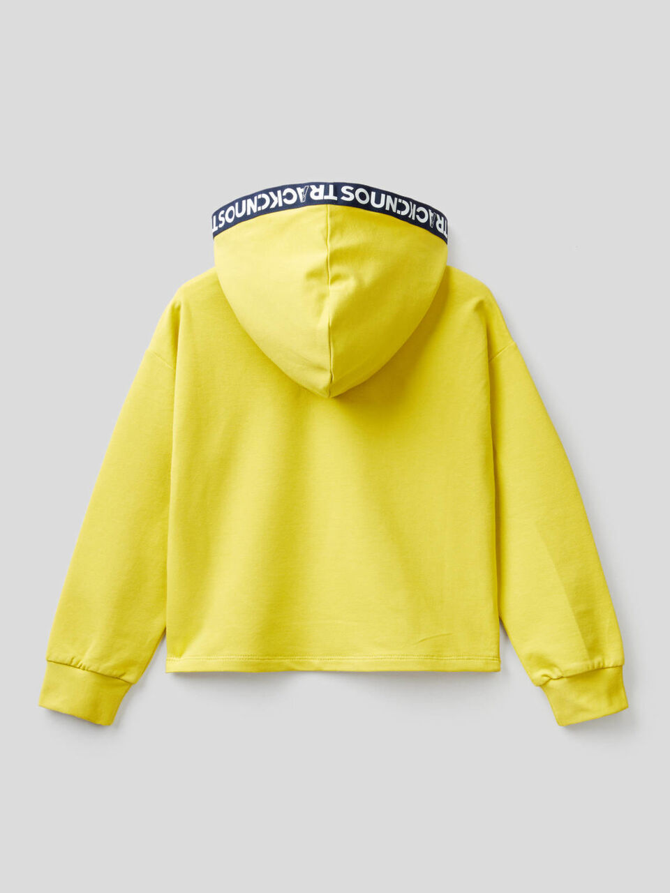 Cropped-Sweatshirt in stretchiger Bio-Baumwolle image number 2