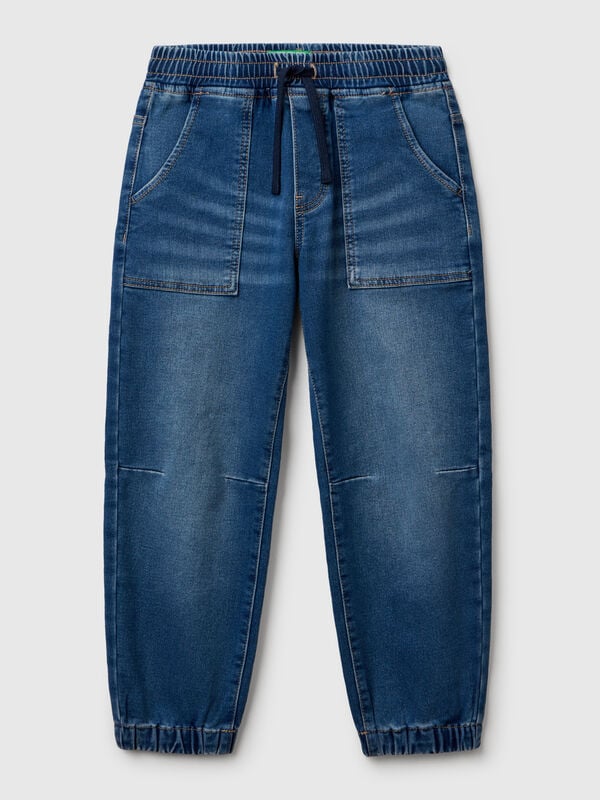 Pantalon de jogging en jean Garçon