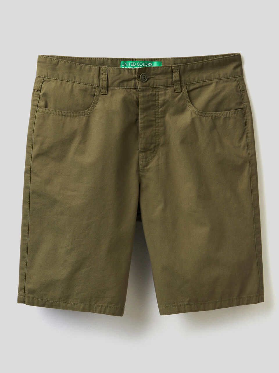 100% cotton bermudas image number 1