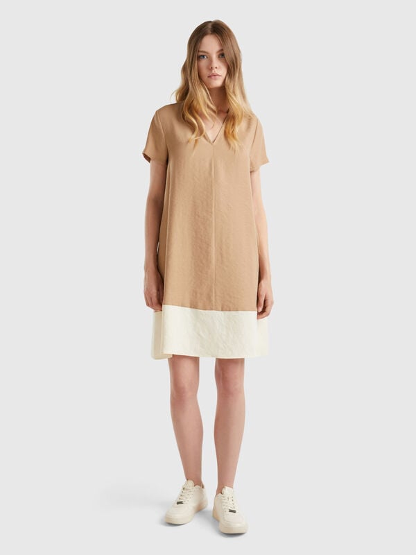 Flared dress in Modal® blend Women