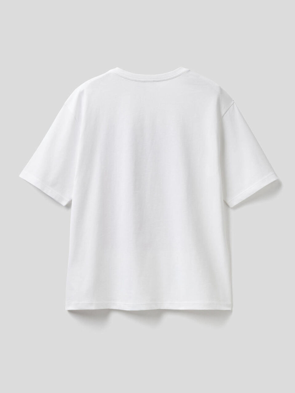 T-shirt con slogan in 100% cotone bio image number 2