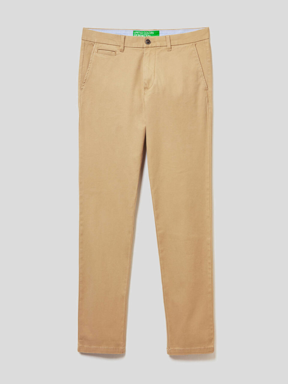 Slim-Fit-Chinos aus stretchiger Baumwolle image number 1