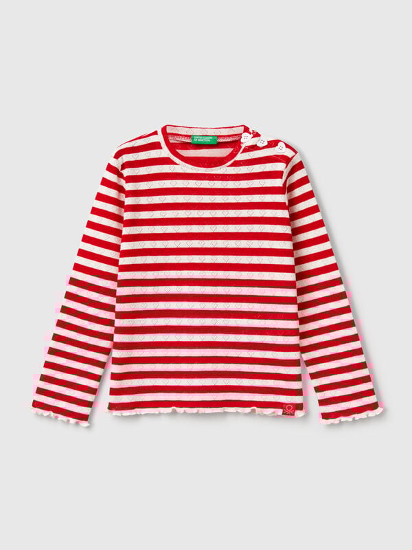 Gestreiftes T-Shirt Mädchen