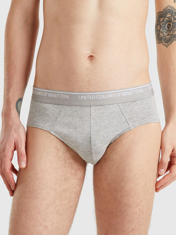 Slip in cotone elasticizzato Uomo
