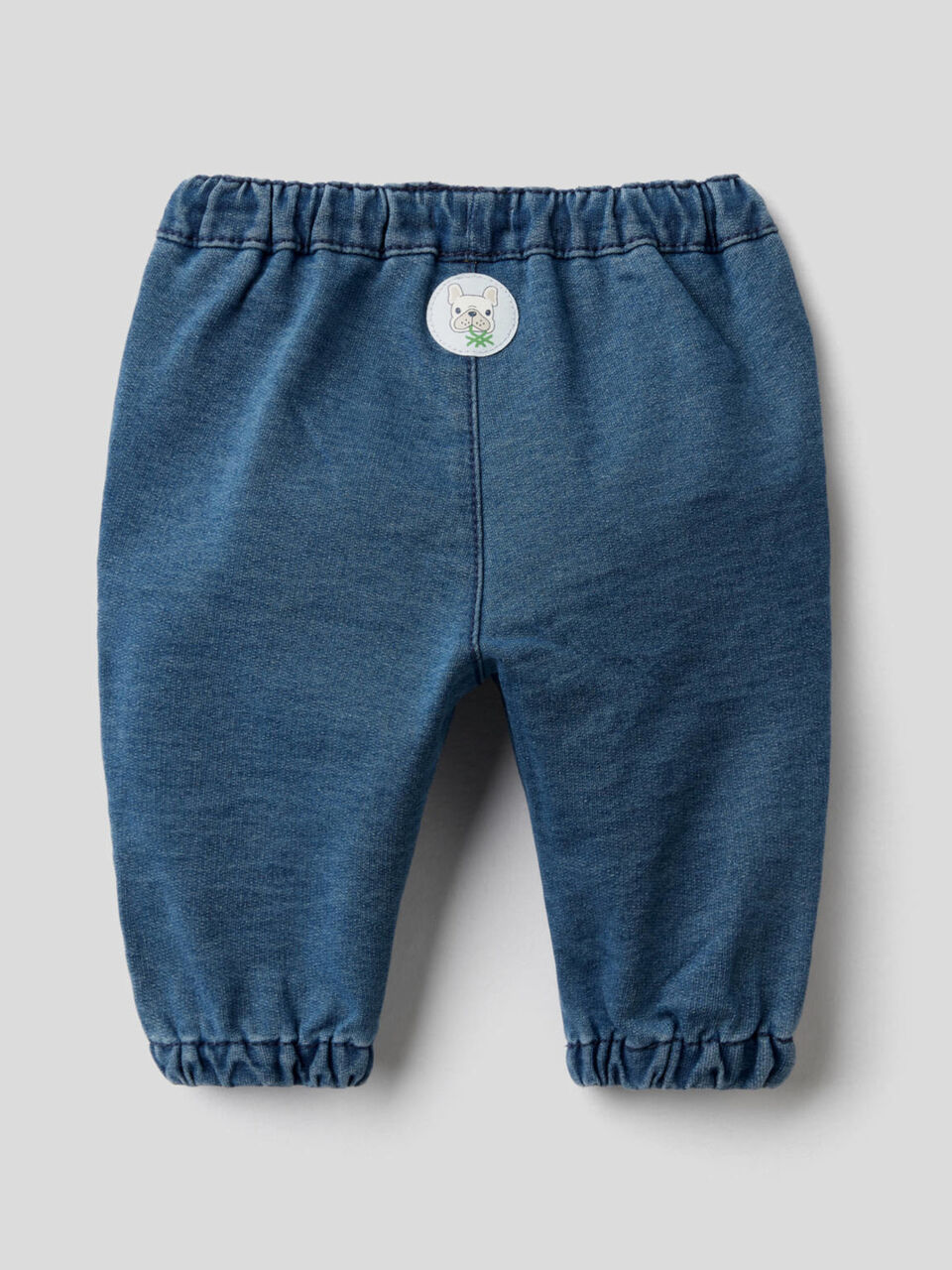 Pantalon en molleton effet denim image number 2