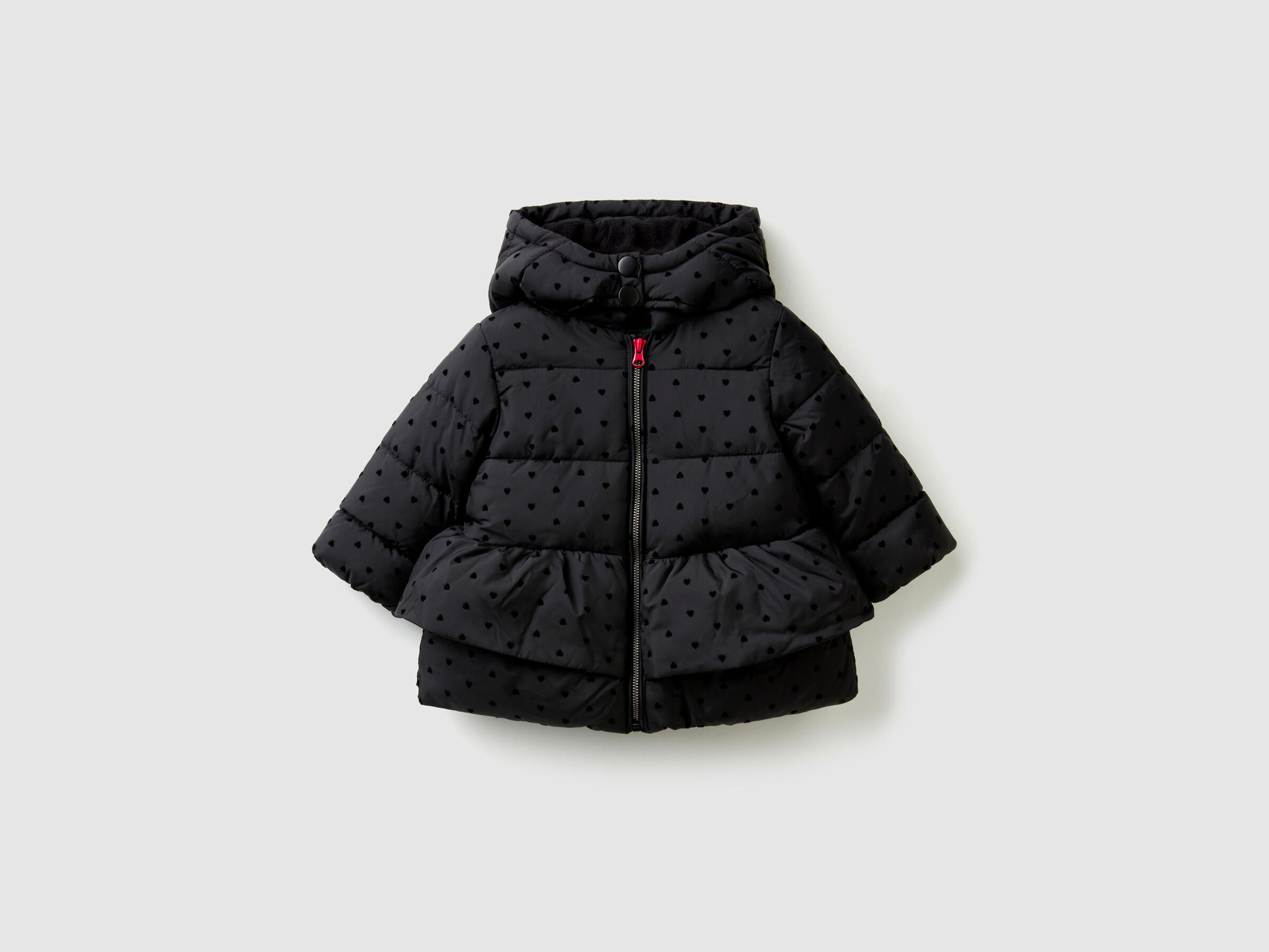 Jacke mit Herzprint und Kapuze image number null