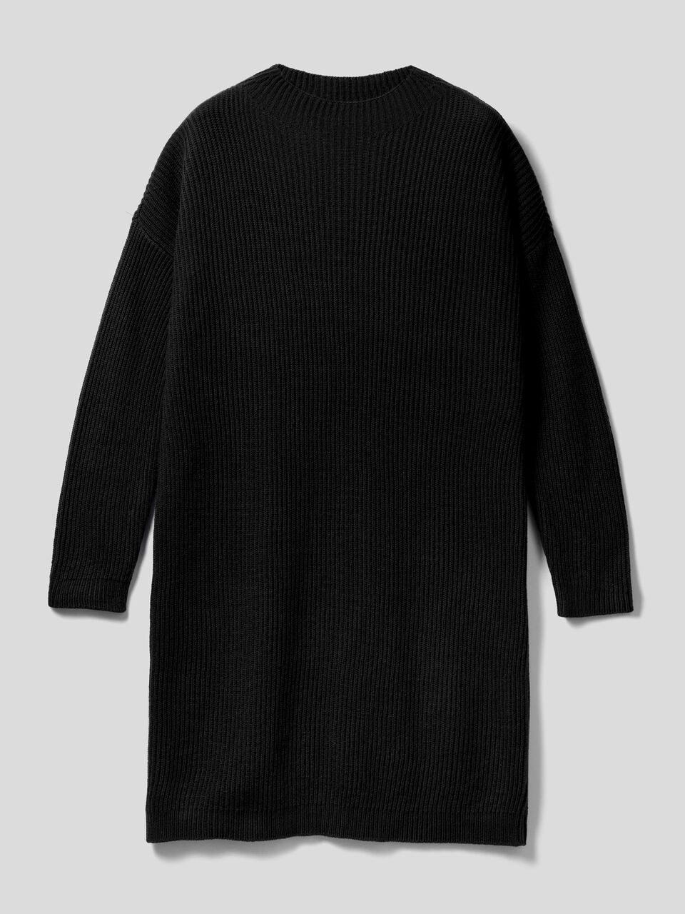 Robe en maille à bords-côtes image number 1