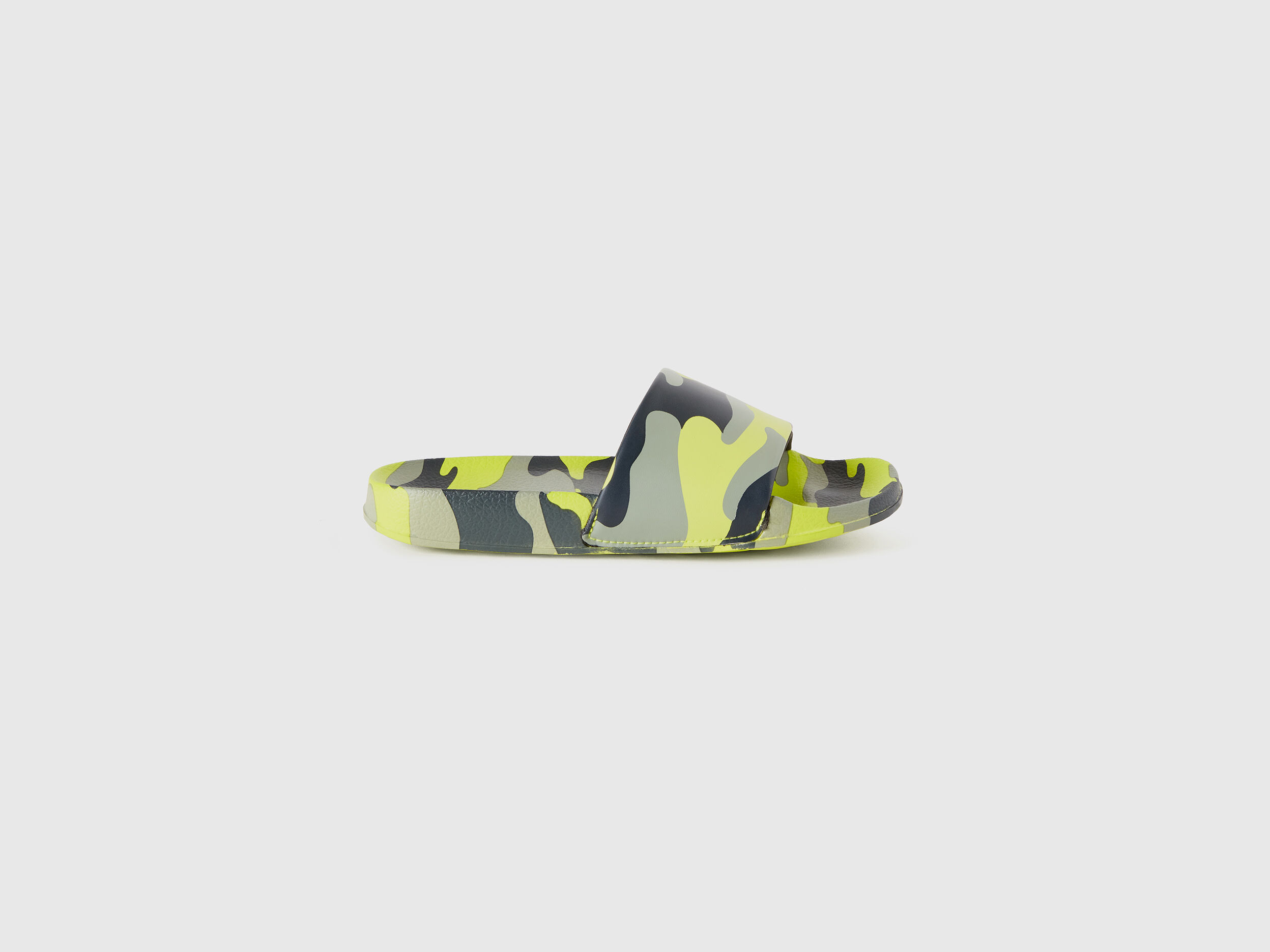 Ciabatte camouflage Multi color Benetton