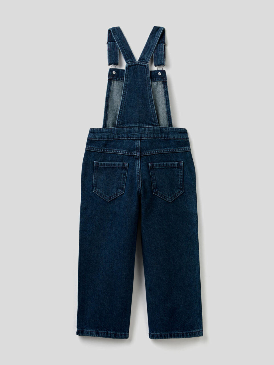 Salopette in denim di puro cotone image number 2